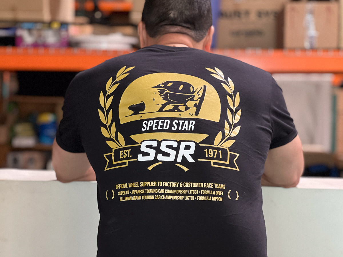 SSR Wheels Gold Crest T-Shirt (Limited Edition) - SSR Wheels