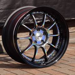 SP5 in Spectrum Silver with Black Anodized Rim