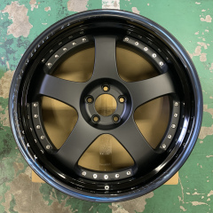 SP1 in Flat Black with Black Anodized Rim