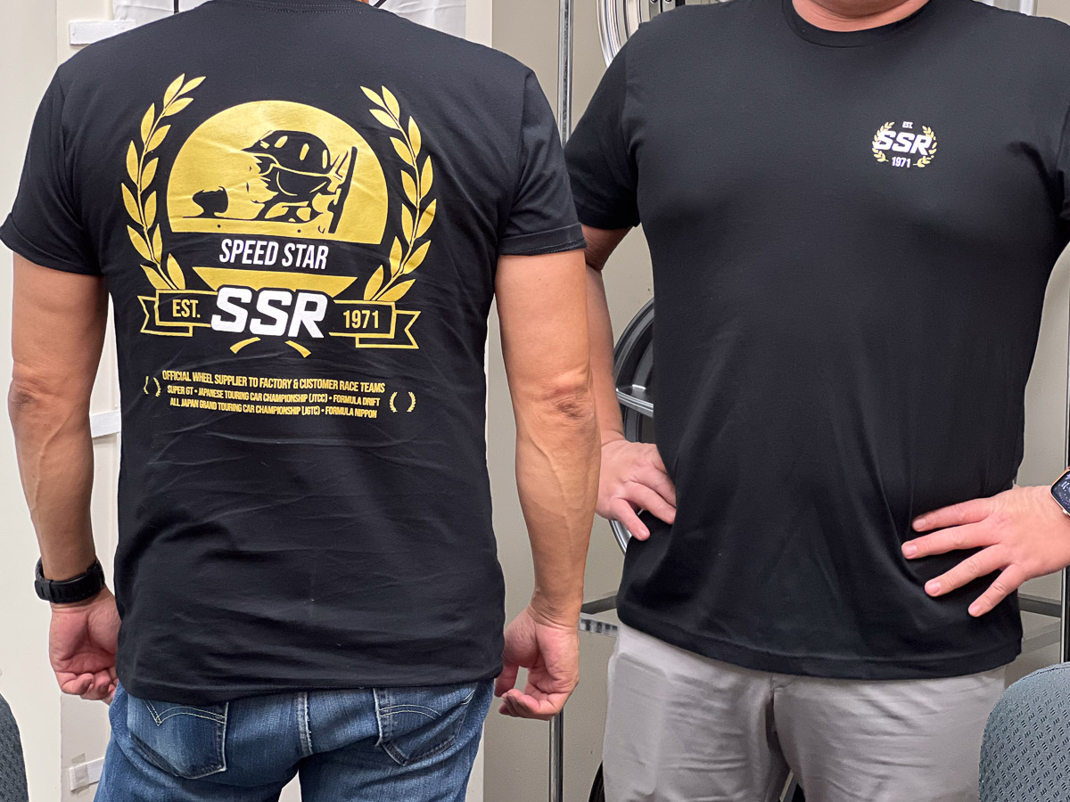 SSR Wheels Gold Crest T-Shirt (Limited Edition) – SSR Wheels